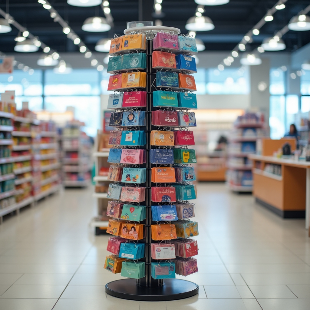 Retail gift card display